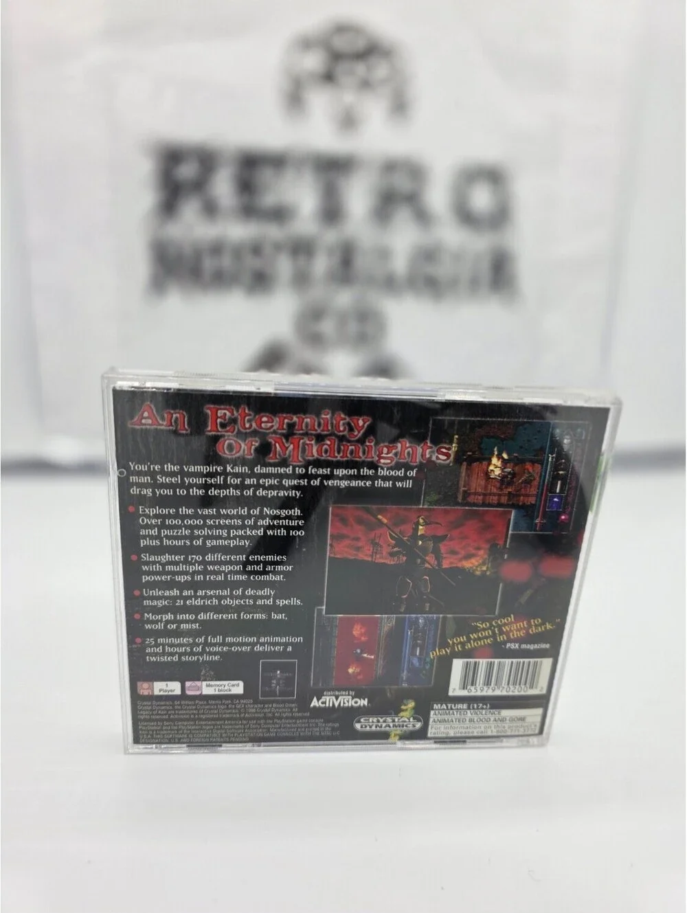 Blood Omen Legacy of Kain CIB for Playstation 1
